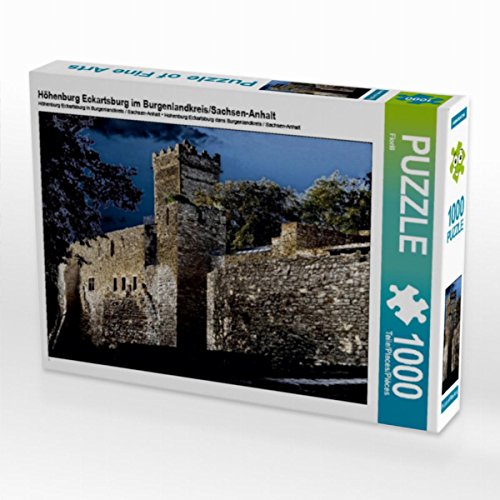 CALVENDO Puzzle Höhenburg Eckartsburg im Burgenlandkreis/Sachsen-Anhalt 1000 Teile Lege-Größe 64 x 48 cm Foto-Puzzle Bild von Flori0 von CALVENDO