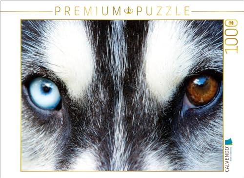CALVENDO Puzzle Huskyaugen | Lege-Größe cm Foto-Puzzle für glückliche Stunden CALVENDO Puzzle Huskyaugen | Lege-Größe cm Foto-Puzzle für glückliche Stunden von CALVENDO