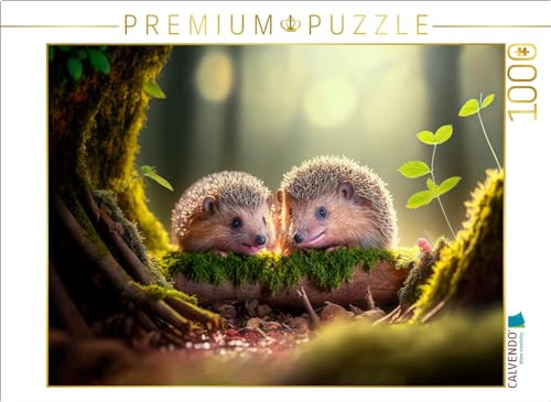 CALVENDO Puzzle Igel | 1000 Teile Lege-Größe 64 x 48 cm Foto-Puzzle für glückliche Stunden von CALVENDO