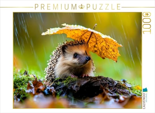 CALVENDO Puzzle Igel | 1000 Teile Lege-Größe 64 x 48 cm Foto-Puzzle für glückliche Stunden von CALVENDO