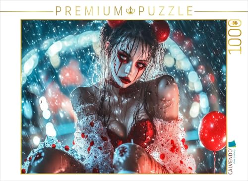 CALVENDO Puzzle Ihre Augen Waren geschminkt – Aber sie haben trotzdem geblutet | Lege-Größe cm Foto-Puzzle für glückliche Stunden von CALVENDO
