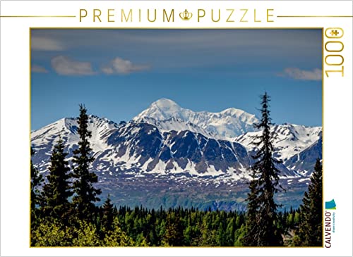 CALVENDO Puzzle Im Denali National Park Alaska 1000 Teile Puzzle quer | 1000 Teile Lege-Größe 64 x 48 cm Foto-Puzzle für glückliche Stunden von CALVENDO