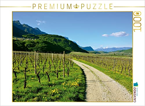CALVENDO Puzzle Im Etschtal nahe Tramin 1000 Teile Puzzle quer | 1000 Teile Lege-Größe 64 x 48 cm Foto-Puzzle für glückliche Stunden von CALVENDO