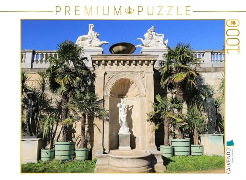 CALVENDO Puzzle Im Sizilianischen Garten des Parks von Schloss Sanssouci in Potsdam | 1000 Teile Lege-Größe 64 x 48 cm Foto-Puzzle für glückliche Stunden von CALVENDO