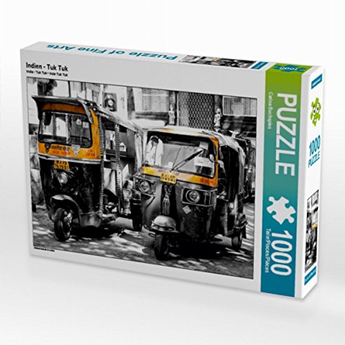 CALVENDO Puzzle Indien - Tuk Tuk 1000 Teile Lege-Größe 64 x 48 cm Foto-Puzzle Bild von Sichtweisen CALVENDO Puzzle Indien - Tuk Tuk 1000 Teile Lege-Größe 64 x 48 cm Foto-Puzzle Bild von Sichtweisen von CALVENDO