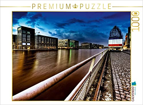 CALVENDO Puzzle Innenhafen bei Nacht 1000 Teile Puzzle quer | 1000 Teile Lege-Größe 64 x 48 cm Foto-Puzzle für glückliche Stunden CALVENDO Puzzle Innenhafen bei Nacht 1000 Teile Puzzle quer | 1000 Teile Lege-Größe 64 x 48 cm Foto-Puzzle für glückliche Stunden von CALVENDO