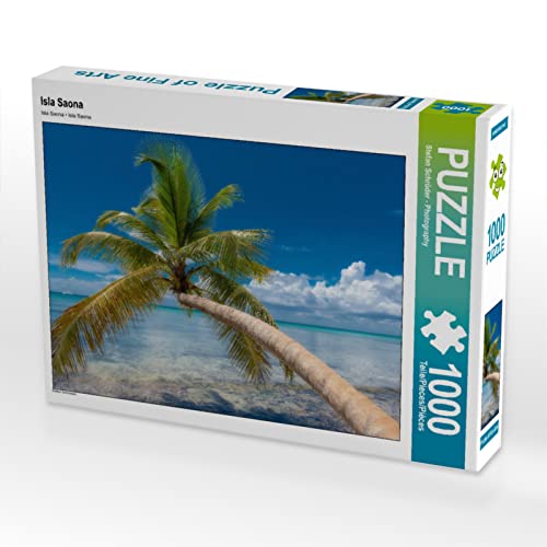 CALVENDO Puzzle Isla Saona 1000 Teile Lege-Größe 64 x 48 cm Foto-Puzzle Bild von Stefan Schröder von CALVENDO