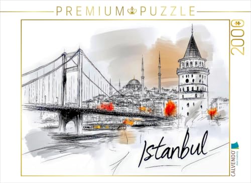 CALVENDO Puzzle Istanbul | 2000 Teile Lege-Größe 90 x 67 cm Foto-Puzzle für glückliche Stunden von CALVENDO