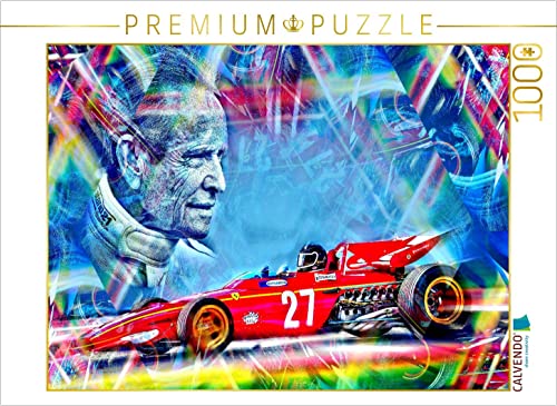 CALVENDO Puzzle Jacky Ickx - Motorsportlegende aus Belgien 1000 Teile Puzzle quer | Lege-Größe cm Foto-Puzzle für glückliche Stunden von CALVENDO