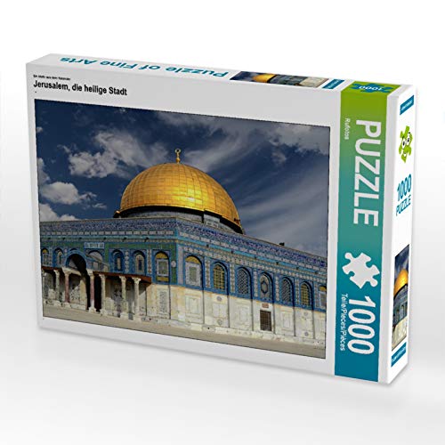 CALVENDO Puzzle Jerusalem, die heilige Stadt 1000 Teile Lege-Größe 64 x 48 cm Foto-Puzzle Bild von Rufotos von CALVENDO