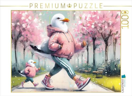 CALVENDO Puzzle Joggen durch Planten un Blomen | 1000 Teile Lege-Größe 64 x 48 cm Foto-Puzzle für glückliche Stunden von CALVENDO