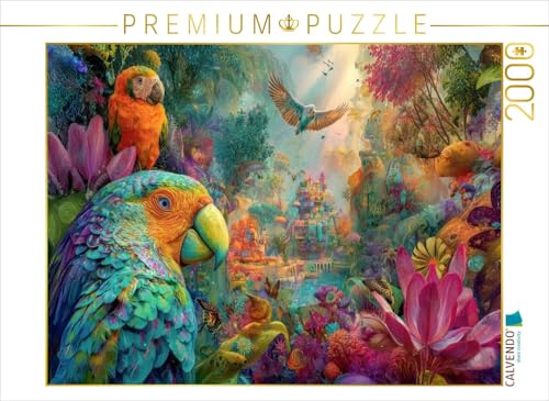 CALVENDO Puzzle Jungle Magic | 2000 Teile Lege-Größe 90 x 67 cm Foto-Puzzle für glückliche Stunden von CALVENDO