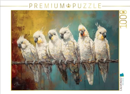 CALVENDO Puzzle Kakatu | Lege-Größe cm Foto-Puzzle für glückliche Stunden von CALVENDO