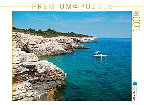 CALVENDO Puzzle Kap Kamenjak -Istrien -Kroatien 1000 Teile Puzzle quer | 1000 Teile Lege-Größe 64 x 48 cm Foto-Puzzle für glückliche Stunden von CALVENDO