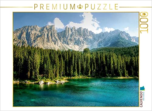 CALVENDO Puzzle Karersee - Latemar - Karerpass 1000 Teile Puzzle quer | 1000 Teile Lege-Größe 64 x 48 cm Foto-Puzzle für glückliche Stunden CALVENDO Puzzle Karersee - Latemar - Karerpass 1000 Teile Puzzle quer | 1000 Teile Lege-Größe 64 x 48 cm Foto-Puzzle für glückliche Stunden von CALVENDO