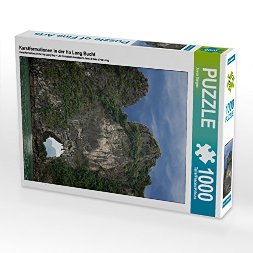 CALVENDO Puzzle Karstformationen in der Ha Long Bucht 1000 Teile Puzzle hoch | 1000 Teile Lege-Größe 48 x 64 cm Foto-Puzzle für glückliche Stunden CALVENDO Puzzle Karstformationen in der Ha Long Bucht 1000 Teile Puzzle hoch | 1000 Teile Lege-Größe 48 x 64 cm Foto-Puzzle für glückliche Stunden von CALVENDO