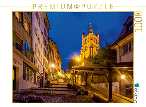 CALVENDO Puzzle Kathedrale Notre Dame in der Altstadt von Lausanne 1000 Teile Puzzle quer | 1000 Teile Lege-Größe 64 x 48 cm Foto-Puzzle für glückliche Stunden CALVENDO Puzzle Kathedrale Notre Dame in der Altstadt von Lausanne 1000 Teile Puzzle quer | 1000 Teile Lege-Größe 64 x 48 cm Foto-Puzzle für glückliche Stunden von CALVENDO