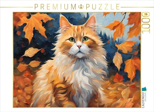 CALVENDO Puzzle Katze gemalt nach Van Gogh im Herbst | 1000 Teile Lege-Größe 64 x 48 cm Foto-Puzzle für glückliche Stunden CALVENDO Puzzle Katze gemalt nach Van Gogh im Herbst | 1000 Teile Lege-Größe 64 x 48 cm Foto-Puzzle für glückliche Stunden von CALVENDO
