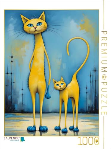 CALVENDO Puzzle Katzen - Den Schalk im Blick | 1000 Teile Lege-Größe 48 x 64 cm Foto-Puzzle für glückliche Stunden CALVENDO Puzzle Katzen - Den Schalk im Blick | 1000 Teile Lege-Größe 48 x 64 cm Foto-Puzzle für glückliche Stunden von CALVENDO