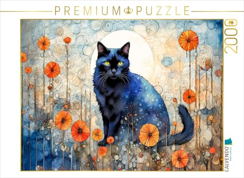 CALVENDO Puzzle Katzenzauber im Mohnfeld | 2000 Teile Lege-Größe 90 x 67 cm Foto-Puzzle für glückliche Stunden CALVENDO Puzzle Katzenzauber im Mohnfeld | 2000 Teile Lege-Größe 90 x 67 cm Foto-Puzzle für glückliche Stunden von CALVENDO