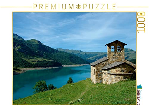 CALVENDO Puzzle Kirche am Stausee Roselend 1000 Teile Lege-Größe 64 x 48 cm Foto-Puzzle Bild von Frauke Scholz CALVENDO Puzzle Kirche am Stausee Roselend 1000 Teile Lege-Größe 64 x 48 cm Foto-Puzzle Bild von Frauke Scholz von CALVENDO