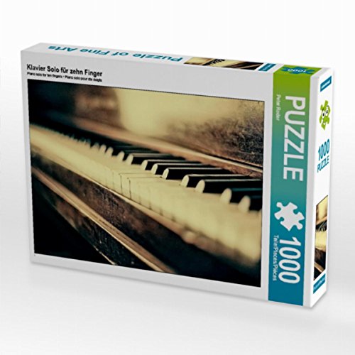 CALVENDO Puzzle Klavier Solo für zehn Finger 1000 Teile Lege-Größe 64 x 48 cm Foto-Puzzle Bild von Peter Roder von CALVENDO