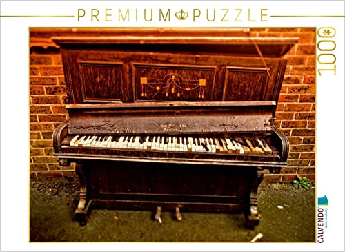 CALVENDO Puzzle Klavier - Solo für zehn Finger 1000 Teile Lege-Größe 64 x 48 cm Foto-Puzzle Bild von Peter Roder von CALVENDO