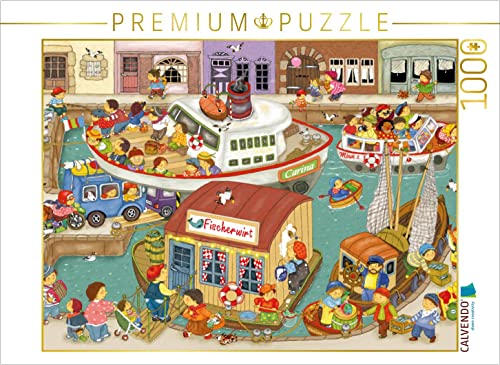 CALVENDO Puzzle Kleiner Hafen 1000 Teile Puzzle quer | 1000 Teile Lege-Größe 64 x 48 cm Foto-Puzzle für glückliche Stunden CALVENDO Puzzle Kleiner Hafen 1000 Teile Puzzle quer | 1000 Teile Lege-Größe 64 x 48 cm Foto-Puzzle für glückliche Stunden von CALVENDO
