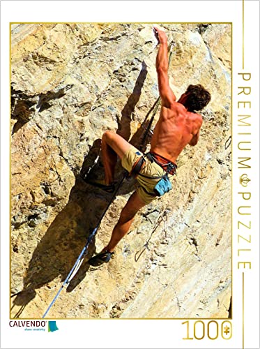 CALVENDO Puzzle Kletterer an Steilwand 1000 Teile Puzzle hoch | Lege-Größe cm Foto-Puzzle für glückliche Stunden CALVENDO Puzzle Kletterer an Steilwand 1000 Teile Puzzle hoch | Lege-Größe cm Foto-Puzzle für glückliche Stunden von CALVENDO