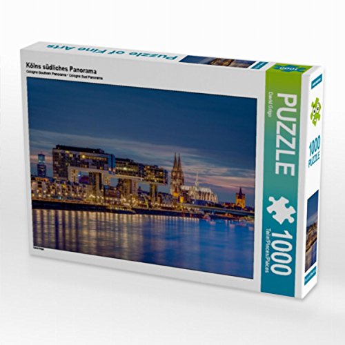 CALVENDO Puzzle Kölns südliches Panorama 1000 Teile Lege-Größe 64 x 48 cm Foto-Puzzle Bild von David Grigo CALVENDO Puzzle Kölns südliches Panorama 1000 Teile Lege-Größe 64 x 48 cm Foto-Puzzle Bild von David Grigo von CALVENDO