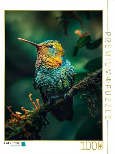 CALVENDO Puzzle Kolibri | 1000 Teile Lege-Größe 64 x 48 cm Foto-Puzzle für glückliche Stunden von CALVENDO