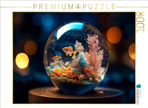 CALVENDO Puzzle Korallenriff mit Fischen in Einer Glaskugel | 1000 Teile Lege-Größe 64 x 48 cm Foto-Puzzle für glückliche Stunden CALVENDO Puzzle Korallenriff mit Fischen in Einer Glaskugel | 1000 Teile Lege-Größe 64 x 48 cm Foto-Puzzle für glückliche Stunden von CALVENDO