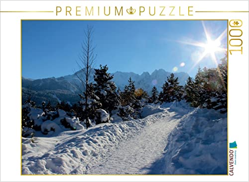 CALVENDO Puzzle Kramerplateauweg in Garmisch-Partenkirchen 1000 Teile Puzzle quer | 1000 Teile Lege-Größe 64 x 48 cm Foto-Puzzle für glückliche Stunden von CALVENDO