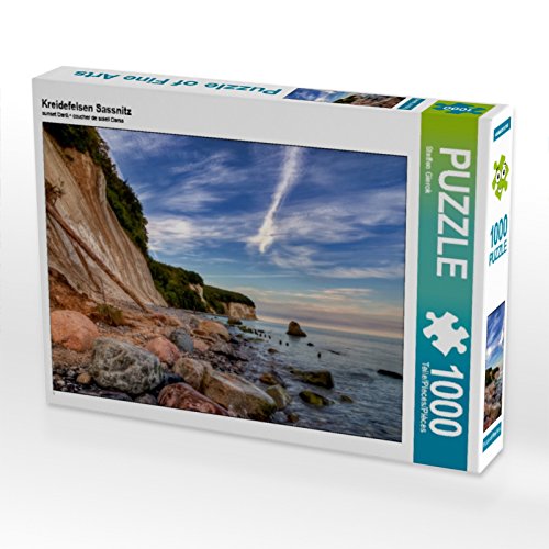 CALVENDO Puzzle Kreidefelsen Sassnitz 1000 Teile Puzzle quer | 1000 Teile Lege-Größe 64 x 48 cm Foto-Puzzle für glückliche Stunden von CALVENDO