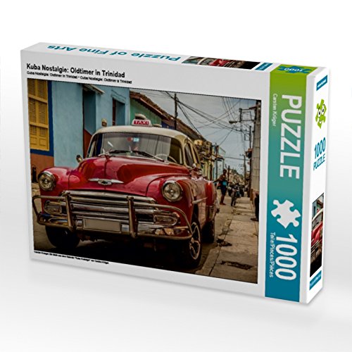 CALVENDO Puzzle Kuba Nostalgie: Oldtimer in Trinidad 1000 Teile Puzzle quer | 1000 Teile Lege-Größe 64 x 48 cm Foto-Puzzle für glückliche Stunden CALVENDO Puzzle Kuba Nostalgie: Oldtimer in Trinidad 1000 Teile Puzzle quer | 1000 Teile Lege-Größe 64 x 48 cm Foto-Puzzle für glückliche Stunden von CALVENDO