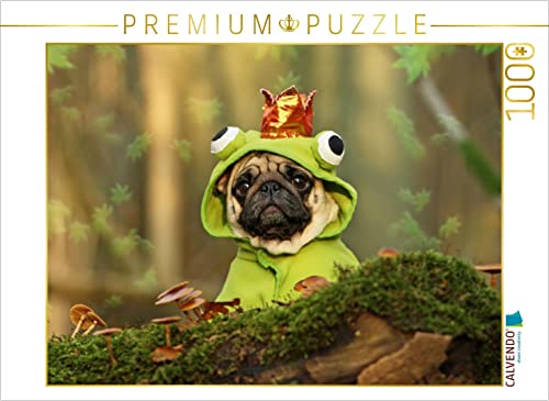 CALVENDO Puzzle Küss Mich ich Bin EIN Prinz 1000 Teile Puzzle quer | Lege-Größe cm Foto-Puzzle für glückliche Stunden von CALVENDO