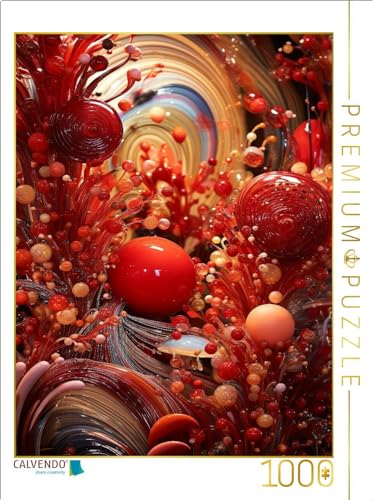 CALVENDO Puzzle Kugelwachstum - organische Form aus Glas | 1000 Teile Lege-Größe 64 x 48 cm Foto-Puzzle für glückliche Stunden von CALVENDO