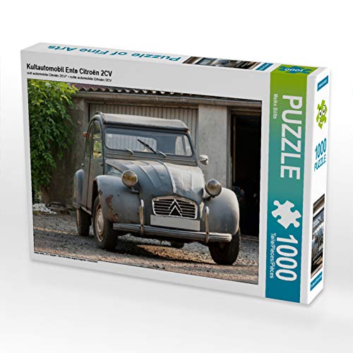 CALVENDO Puzzle Kultautomobil Ente Citroën 2CV 1000 Teile Puzzle quer | 1000 Teile Lege-Größe 64 x 48 cm Foto-Puzzle für glückliche Stunden CALVENDO Puzzle Kultautomobil Ente Citroën 2CV 1000 Teile Puzzle quer | 1000 Teile Lege-Größe 64 x 48 cm Foto-Puzzle für glückliche Stunden von CALVENDO