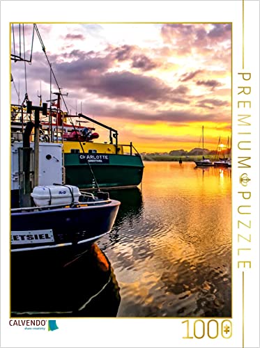 CALVENDO Puzzle Kutter im Sonnenaufgang 1000 Teile Puzzle hoch | 1000 Teile Lege-Größe 48 x 64 cm Foto-Puzzle für glückliche Stunden von CALVENDO