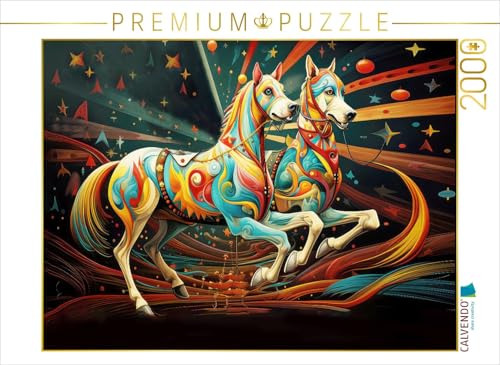 CALVENDO Puzzle La Magie du Cirque Avec Fantaisie | Lege-Größe cm Foto-Puzzle für glückliche Stunden von CALVENDO