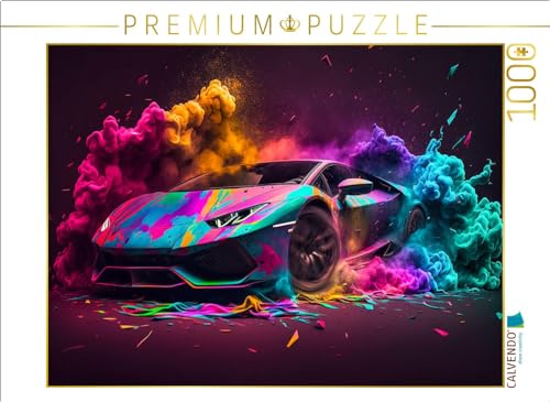 CALVENDO Puzzle Lamborghini Huracan | Lege-Größe cm Foto-Puzzle für glückliche Stunden von CALVENDO