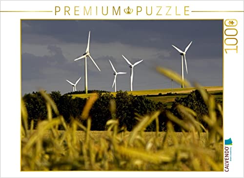 CALVENDO Puzzle Landschaft mit Windkraftanlagen 1000 Teile Puzzle quer | 1000 Teile Lege-Größe 64 x 48 cm Foto-Puzzle für glückliche Stunden CALVENDO Puzzle Landschaft mit Windkraftanlagen 1000 Teile Puzzle quer | 1000 Teile Lege-Größe 64 x 48 cm Foto-Puzzle für glückliche Stunden von CALVENDO