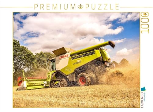 CALVENDO Puzzle EIN Motiv aus dem Kalender Landwirtschaft - Giganten im Kornfeld | Lege-Größe cm Foto-Puzzle für glückliche Stunden von CALVENDO