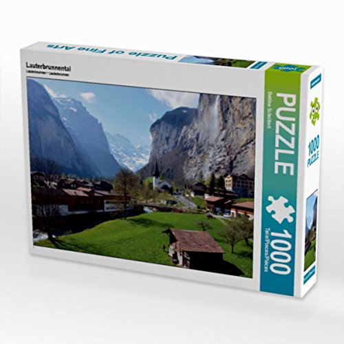 CALVENDO Puzzle Lauterbrunnental 1000 Teile Lege-Größe 64 x 48 cm Foto-Puzzle Bild von Bettina Schnittert CALVENDO Puzzle Lauterbrunnental 1000 Teile Lege-Größe 64 x 48 cm Foto-Puzzle Bild von Bettina Schnittert von CALVENDO