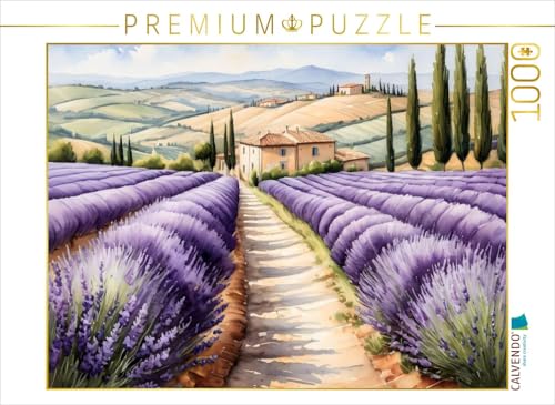 CALVENDO Puzzle Lavendelfelder in der Toscana | 1000 Teile Lege-Größe 64 x 48 cm Foto-Puzzle für glückliche Stunden CALVENDO Puzzle Lavendelfelder in der Toscana | 1000 Teile Lege-Größe 64 x 48 cm Foto-Puzzle für glückliche Stunden von CALVENDO