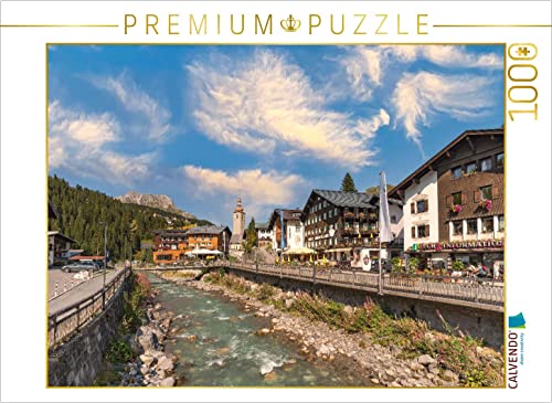 CALVENDO Puzzle Lech EIN Vorarlberger Walserdorf mit ca. 1600 Einwohnern. 1000 Teile Lege-Größe 64 x 48 cm Foto-Puzzle Bild von Studio-Fifty-Five von CALVENDO