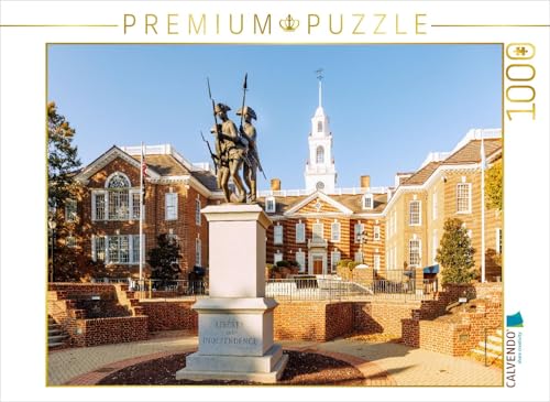 CALVENDO Puzzle Legislativ Hall & Denkmal – Dover, Delaware | 1000 Teile Lege-Größe 64 x 48 cm Foto-Puzzle für glückliche Stunden CALVENDO Puzzle Legislativ Hall & Denkmal – Dover, Delaware | 1000 Teile Lege-Größe 64 x 48 cm Foto-Puzzle für glückliche Stunden von CALVENDO