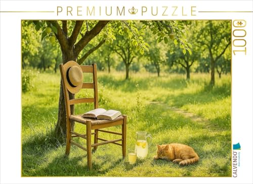 CALVENDO Puzzle Lesepause im Sommerlicht | 1000 Teile Lege-Größe 64 x 48 cm Foto-Puzzle für glückliche Stunden CALVENDO Puzzle Lesepause im Sommerlicht | 1000 Teile Lege-Größe 64 x 48 cm Foto-Puzzle für glückliche Stunden von CALVENDO