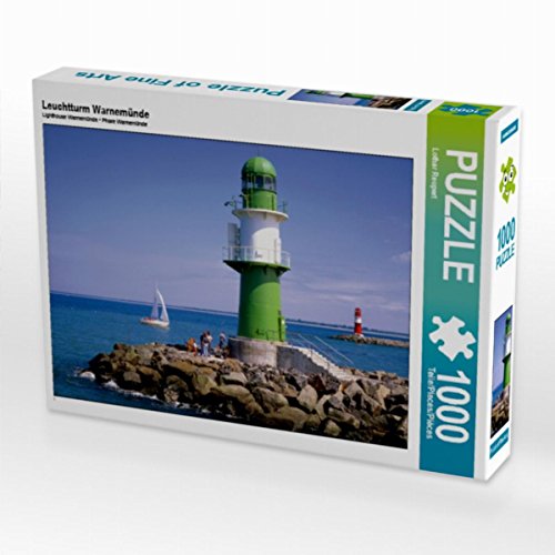 CALVENDO Puzzle Leuchtturm Warnemünde 1000 Teile Puzzle quer | 1000 Teile Lege-Größe 64 x 48 cm Foto-Puzzle für glückliche Stunden CALVENDO Puzzle Leuchtturm Warnemünde 1000 Teile Puzzle quer | 1000 Teile Lege-Größe 64 x 48 cm Foto-Puzzle für glückliche Stunden von CALVENDO