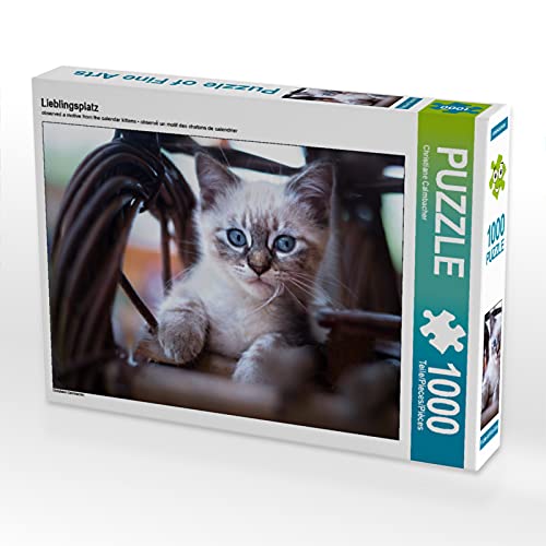 CALVENDO Puzzle Lieblingsplatz 1000 Teile Puzzle quer | 1000 Teile Lege-Größe 64 x 48 cm Foto-Puzzle für glückliche Stunden von CALVENDO